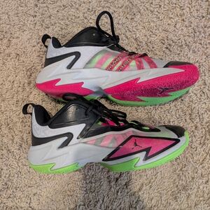 Jordan Westbrook One Take 3 Black Green Pink